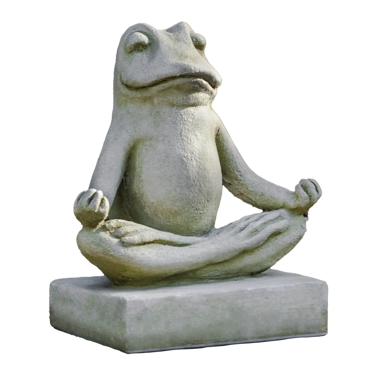 Zen Frog Garden Statue