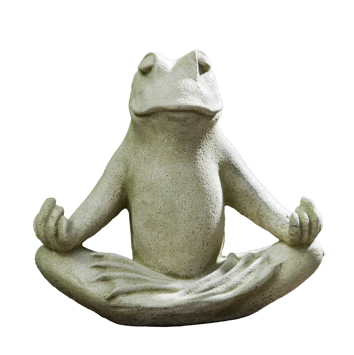 Zen Frog Garden Statue