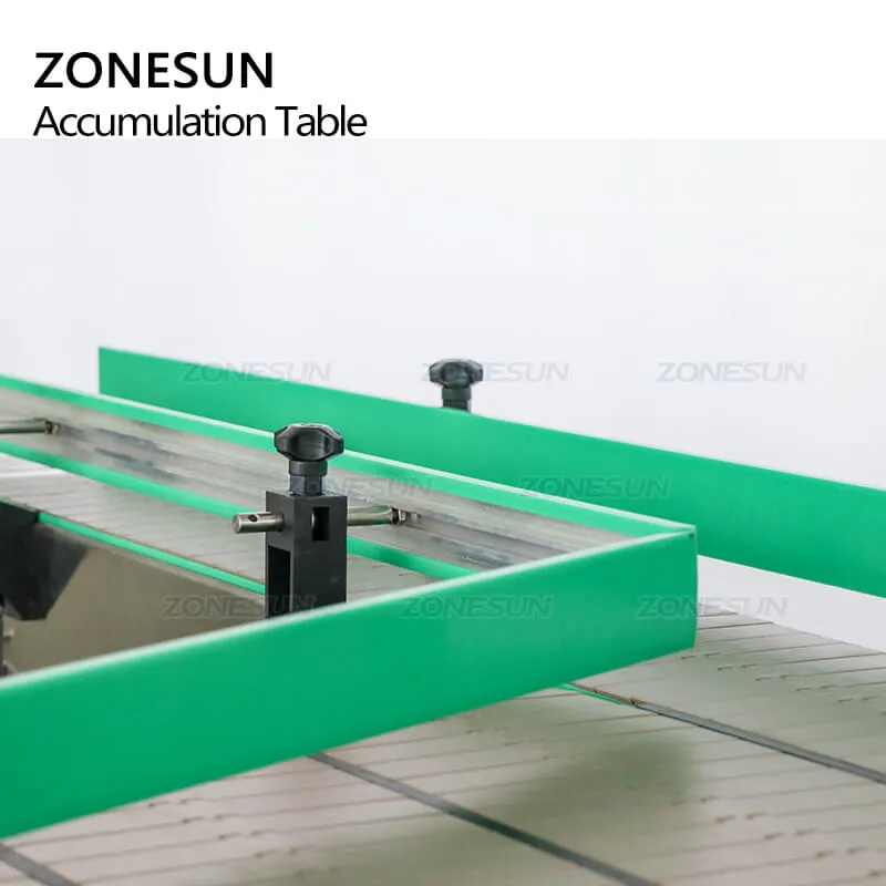 ZS-CB190 Automatic Round Plastic Bottle Unscrambler Glass Bottle Accumulation Table Conveyor Sorting Turntable Feeding Machine