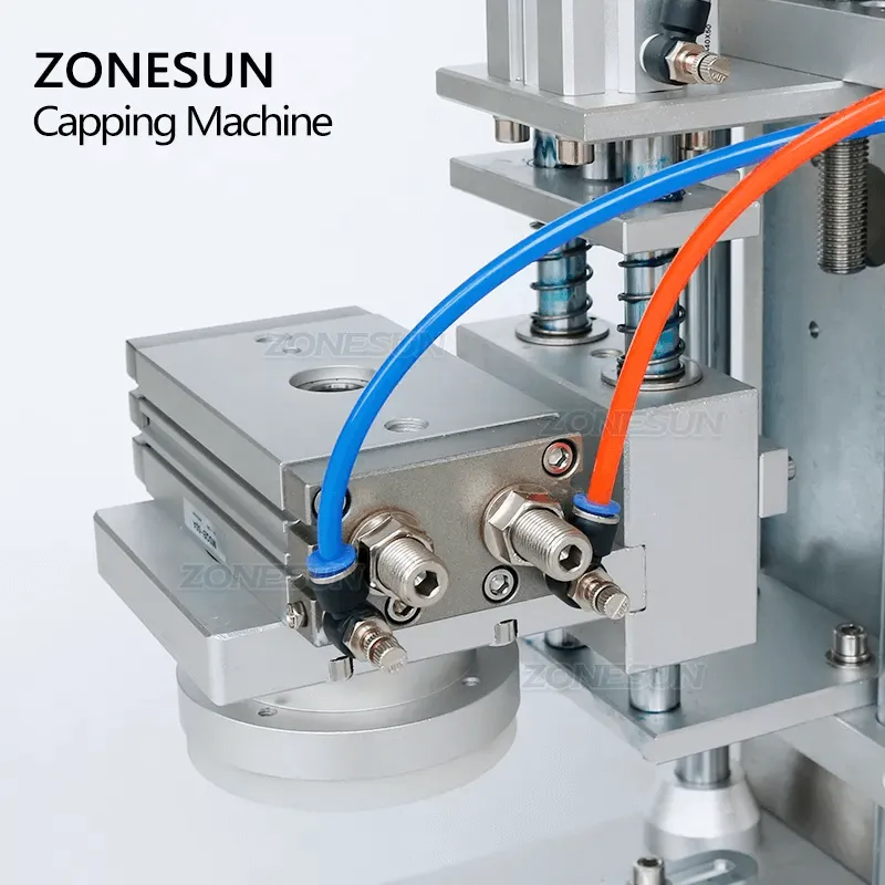 ZS-XG450D Semi-automatic Metal Twist-off Fruit Jam Jar Bottle Capper Screw Capping Machine